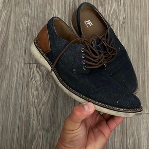 J. Ferrar Blue dress shoes